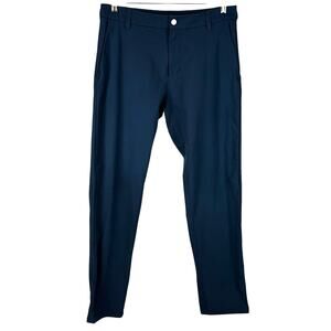 Lululemon Commission Pant Classic Warpstreme True Navy Men's 32 x 31 EUC